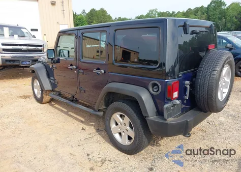 2013 Jeep Wrangler Unlimited Sport from USA, damaged, VIN 1C4BJWDG6DL527495